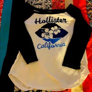 Quarter sleeve Hollister shirt